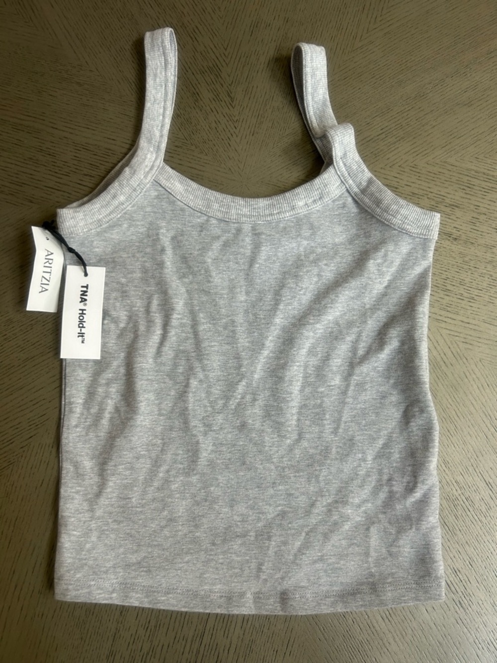 Aritzia TNA Gray Tank Top